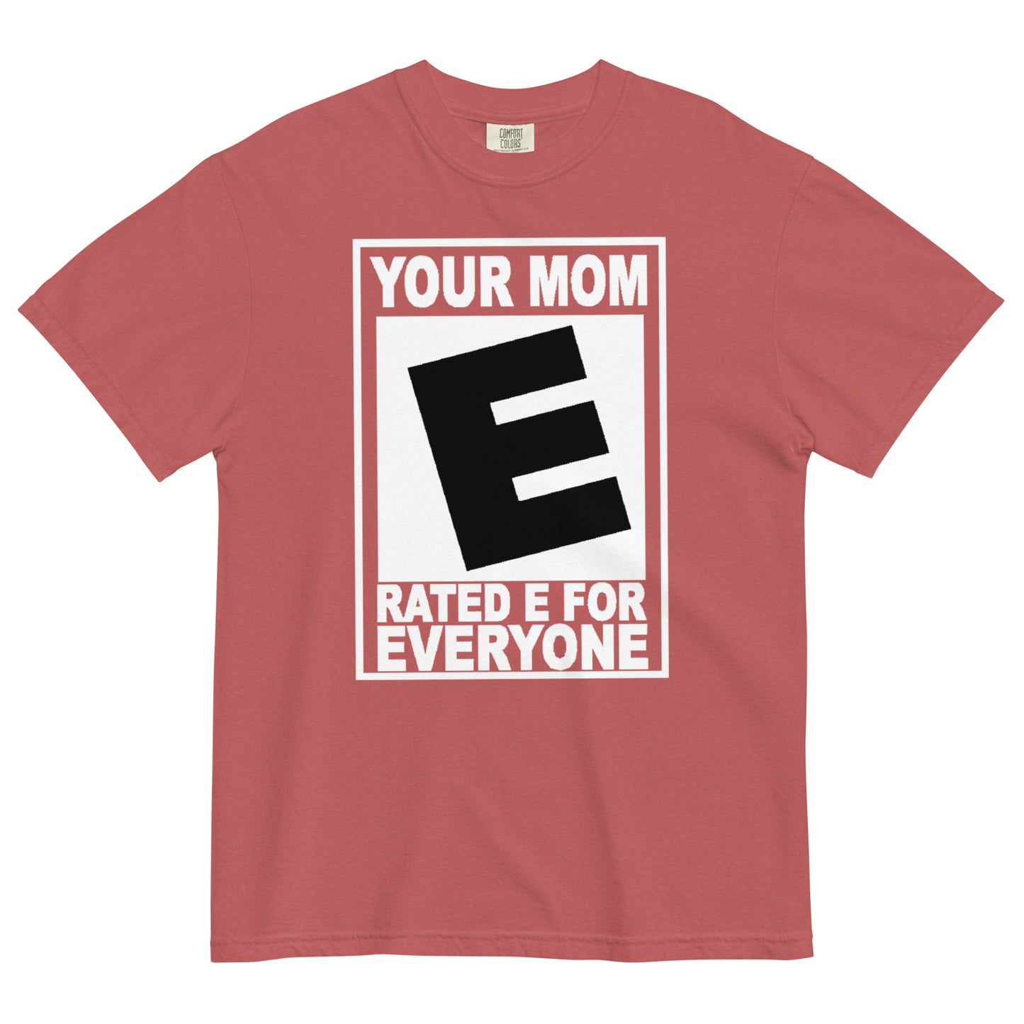 RATED E HEAVYWEIGHT T-SHIRT