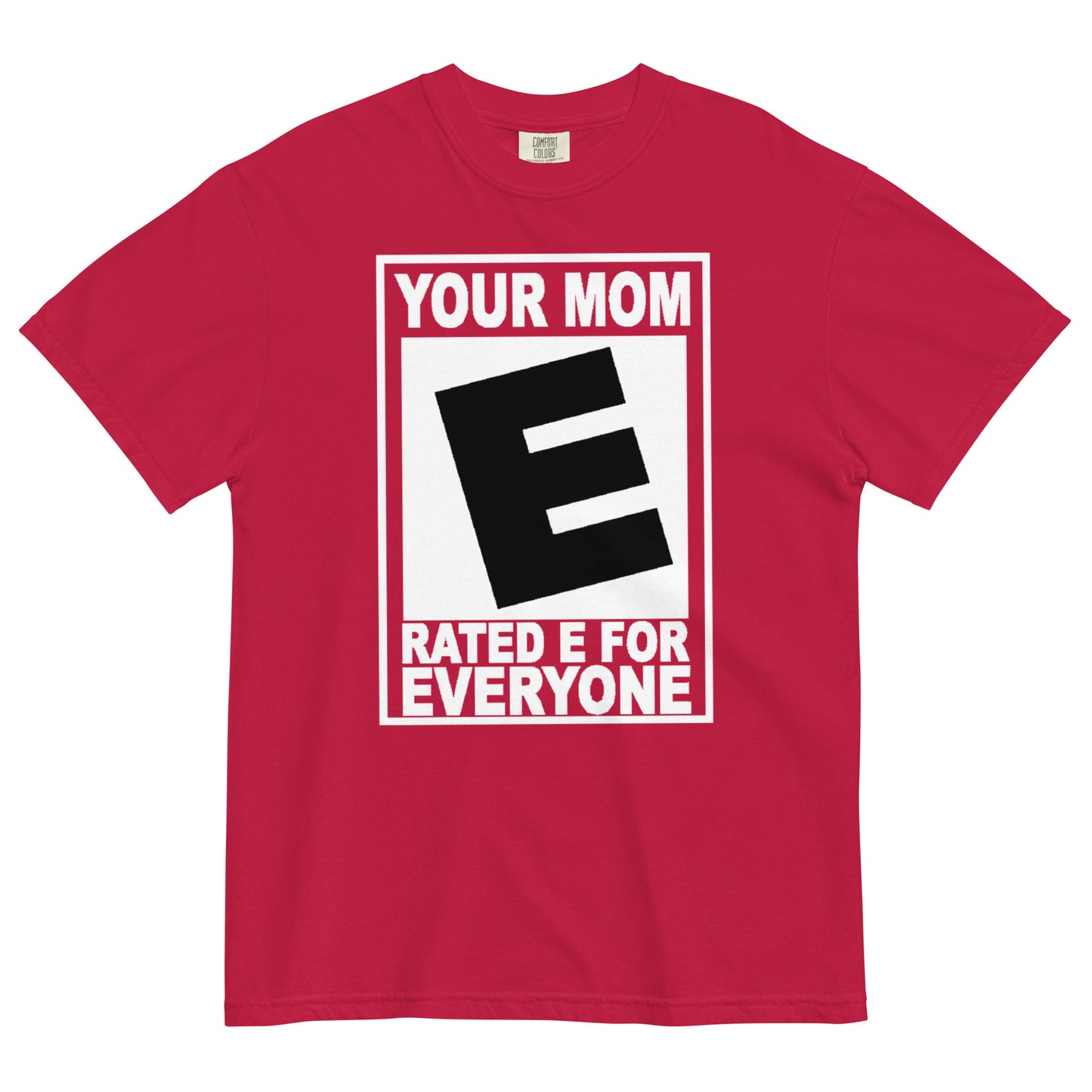 RATED E HEAVYWEIGHT T-SHIRT